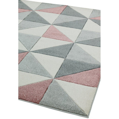 Sketch Sk05 Cubic Pink Rug