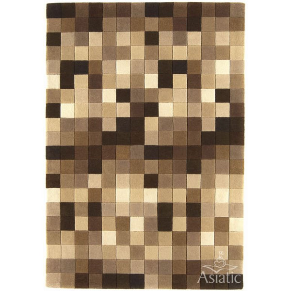 Funk 06 Natural Boxes Rug - Image 1