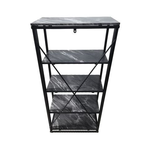 Alora 138cm 5-Tier Black Display Unit
