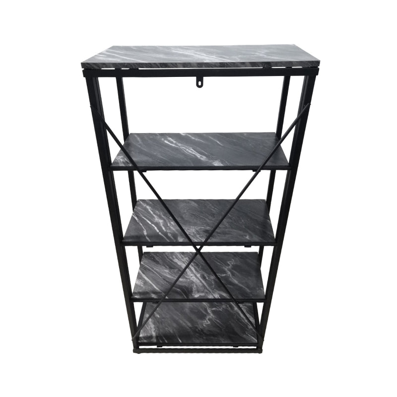 Alora 138cm 5-Tier Black Display Unit