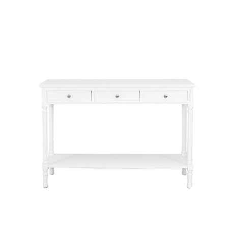 Delta Large 3 Drawer Console Table