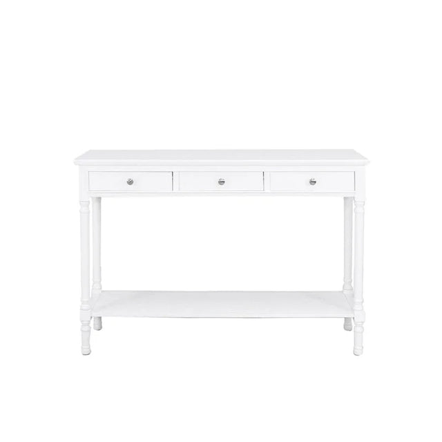 Delta Large 3 Drawer Console Table