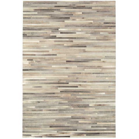 Gaucho Light Grey Stripe Rug - Image 1