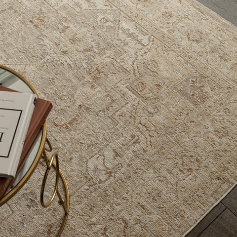 Heriz Serapi Beige Rug - Image 6