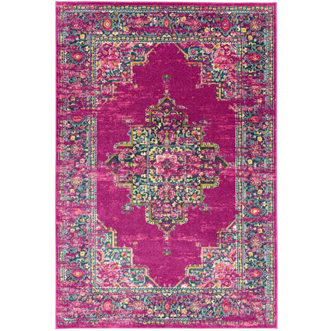 Colt CL04 Medallion Fuchsia Rug - Image 1
