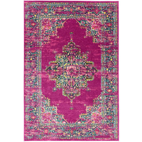 Colt CL04 Medallion Fuchsia Rug - Image 1