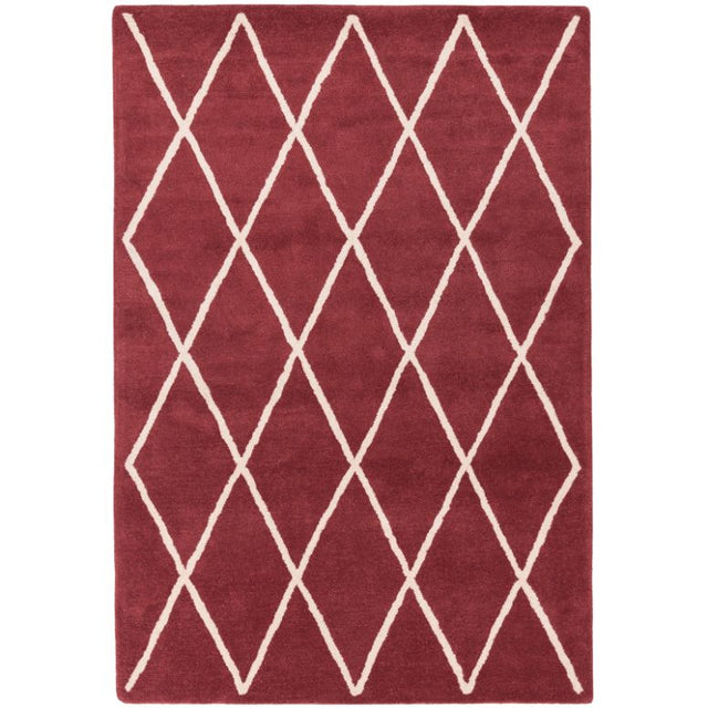 Albany Diamond Berry Rug - Image 1