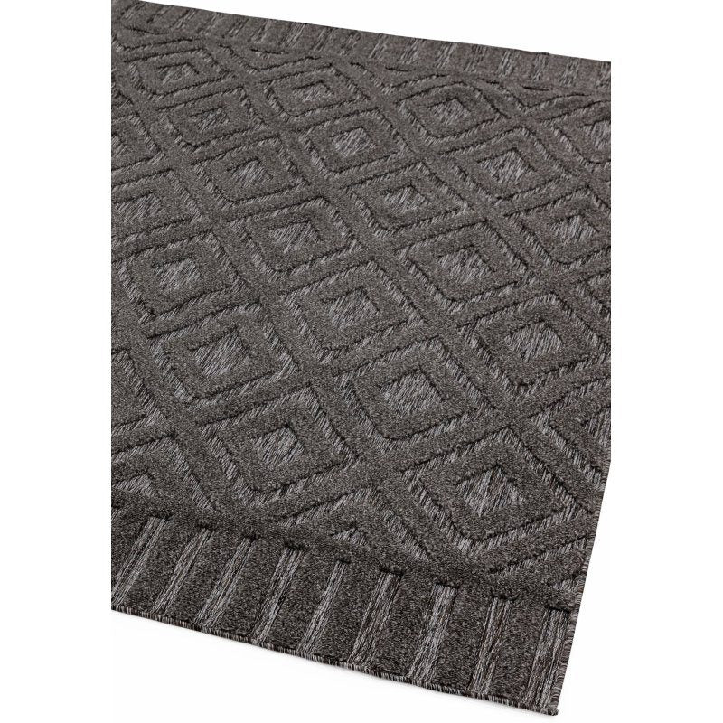 Salta Sa02 Charcoal Diamond Rug