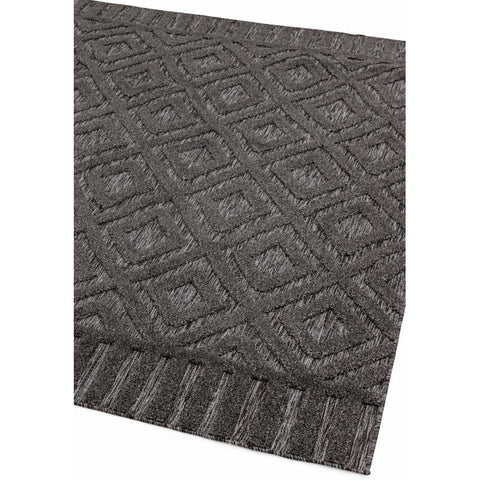 Salta Sa02 Charcoal Diamond Rug