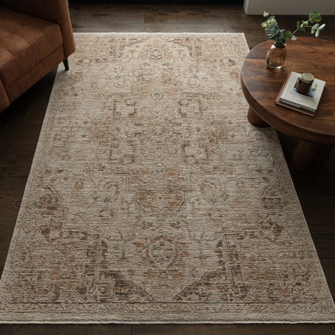 Heriz Serapi Copper Rug - Image 5