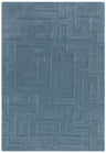 Maze Teal Rug - Image 1