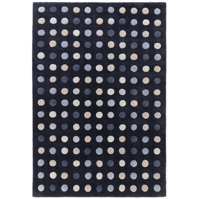 Dotty Navy Rug