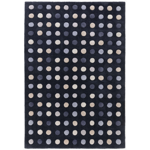 Dotty Navy Rug - Image 1