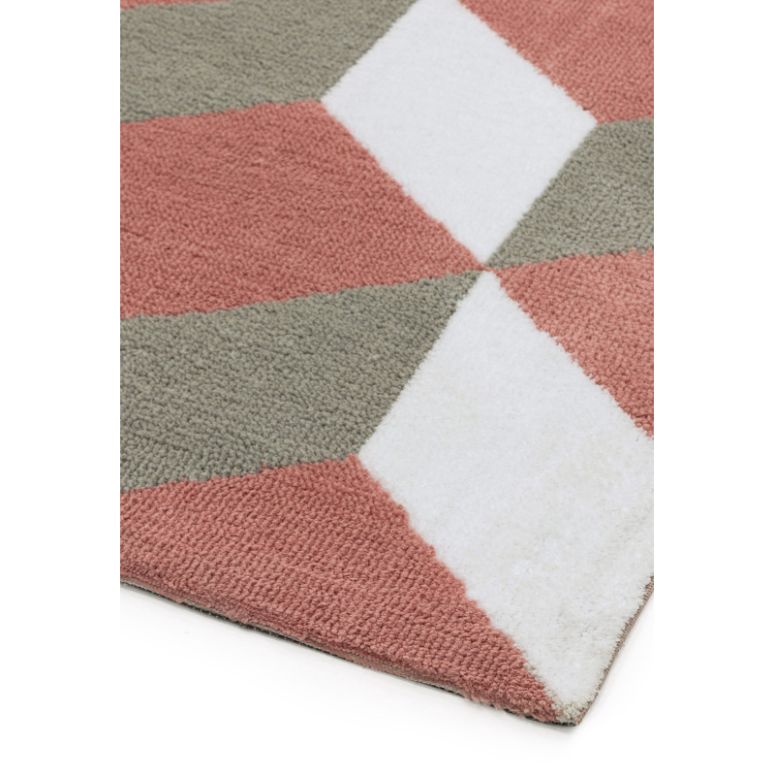 Arlo AR10 Pink Block Rug - Image 3