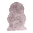 Auckland Luxury Faux Sheepskin Pink Rug - Image 1