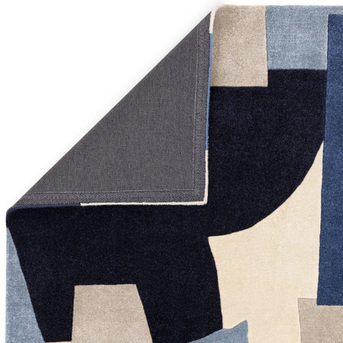 Romy 11 Element Blue Rug