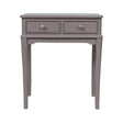 Medium Taupe 2 Drawer Console Table