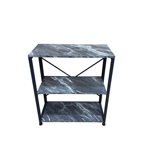 Alora 72cm 3-Tier Black Display Unit