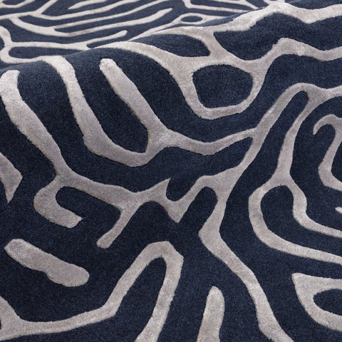 Katherine Carnaby Coral Blue Rug