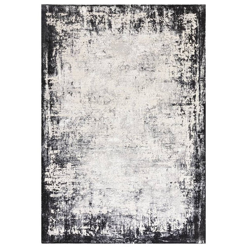 Kuza Border Grey Rug - Image 1