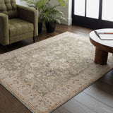 Heriz Ornate Green Rug - Image 5