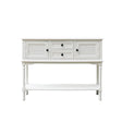 Elise 2 Door 2 Drawer Sideboard Pearl White - KD
