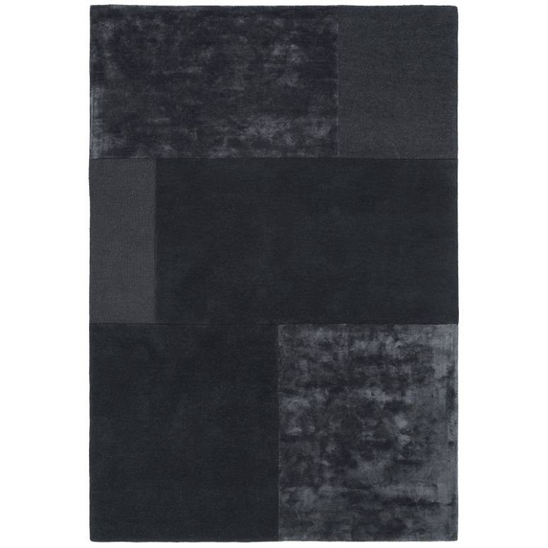 Tate Tonal Textures Charcoal Rug