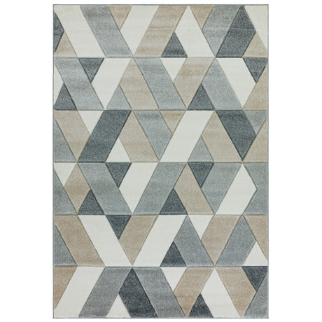 Sketch SK01 Rhombus Grey Rug - Image 1