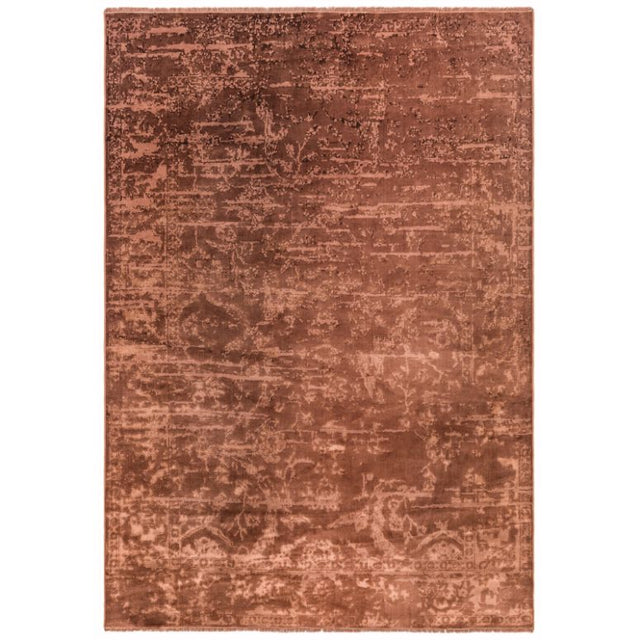 Zehraya ZE05 Rust Abstract Rug - Image 1