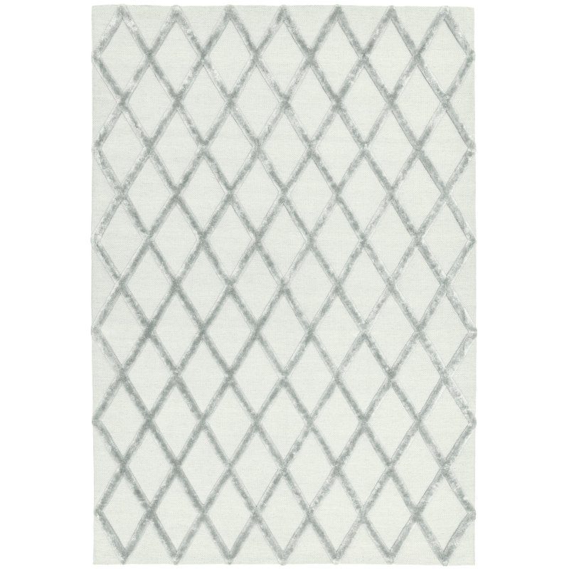 Dixon Silver Diamond Rug