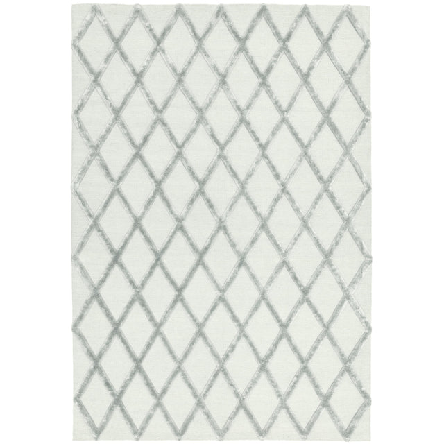 Dixon Silver Diamond Rug - Image 1