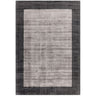 Blade Border Charcoal Silver 04 Rug - Image 1