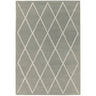 Albany Diamond Silver Rug - Image 1