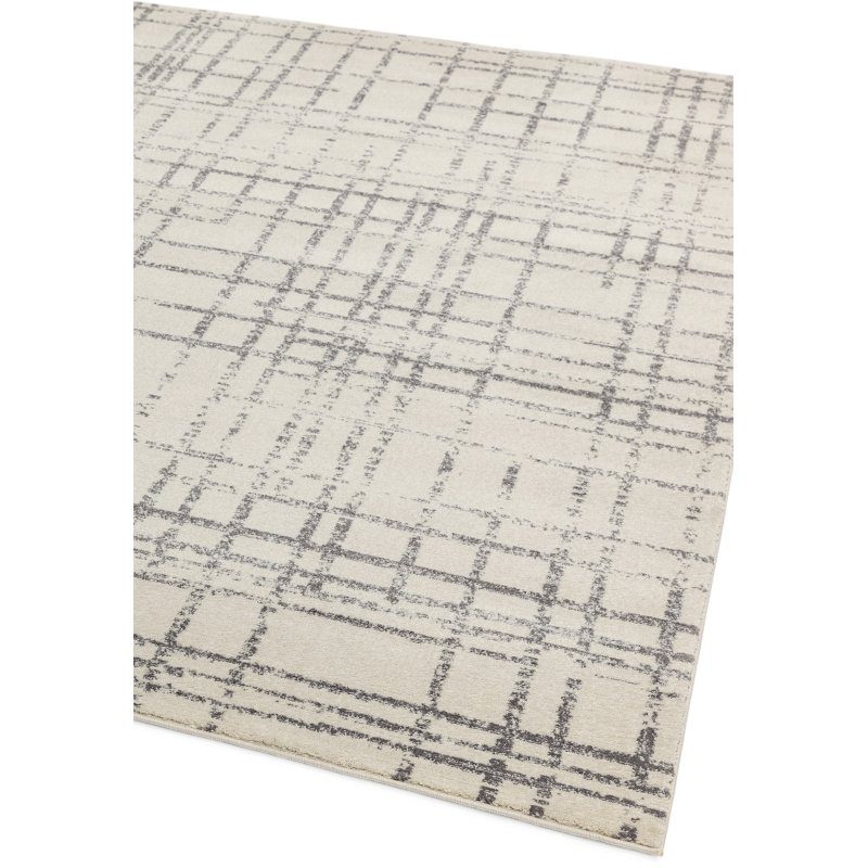 Nova Grid Grey Nv31 Rug