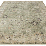 Heriz Ornate Green Rug - Image 7