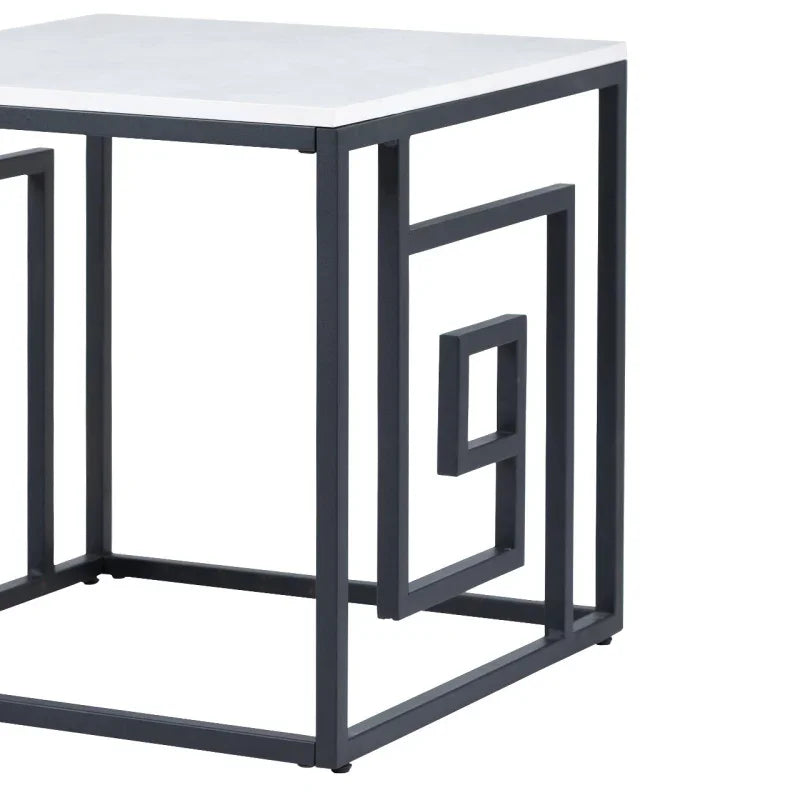 Devon Black and Grey End Table - KD