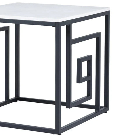 Devon Black and Grey End Table - KD