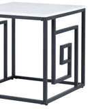 Devon Black and Grey End Table - KD