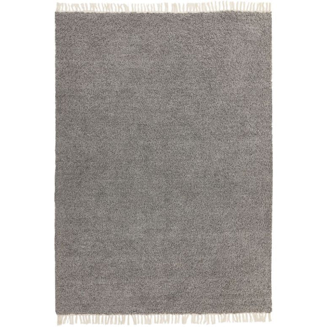 Clover Dark Grey Rug - Image 1