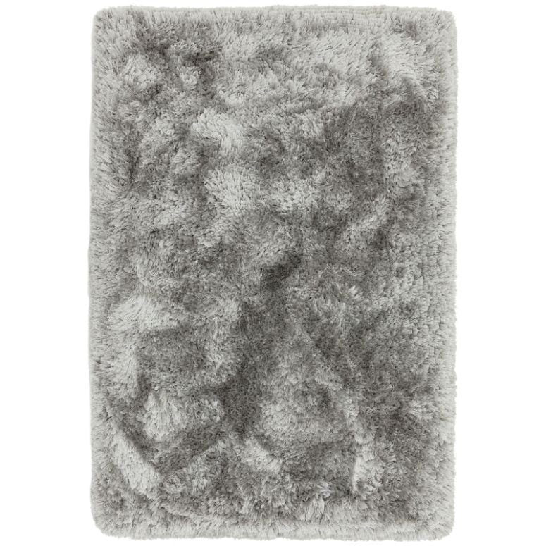 Plush Silver Rug
