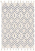 Nepal Cream/Blue Diamond Rug