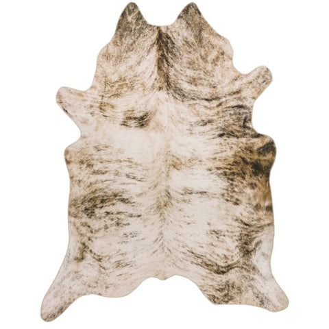 Texas Faux Cowhide Grey Rug - Image 1