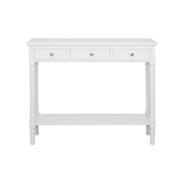 Delta White Medium Console Table