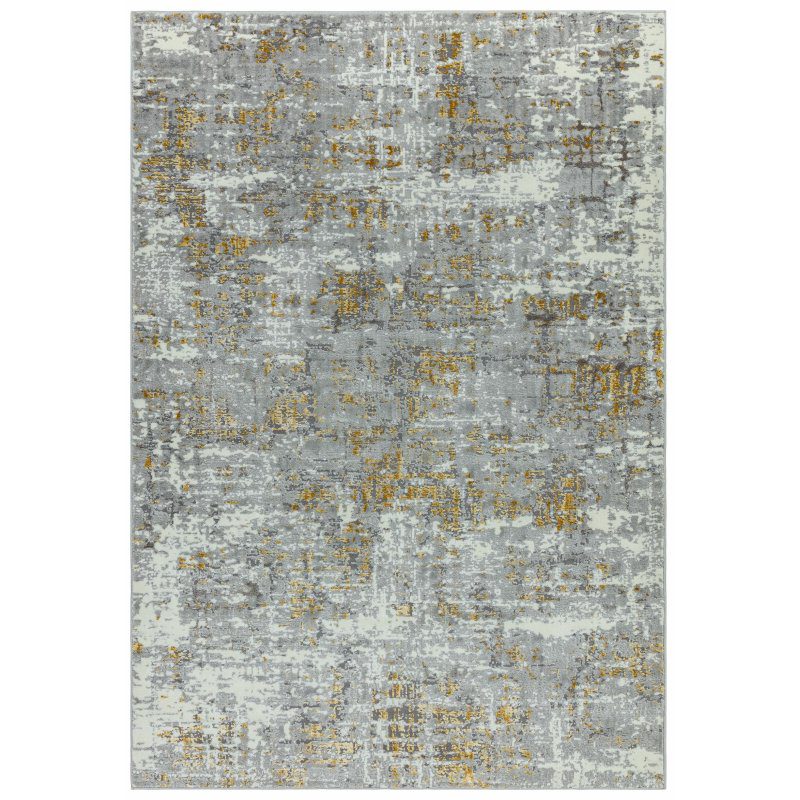 Orion Or07 Abstract Yellow Rug