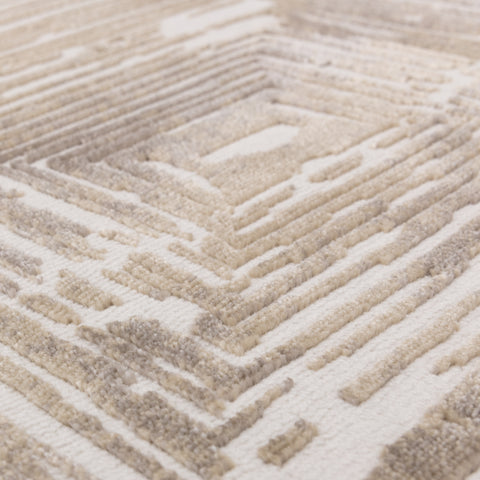 Kuza Portrait Beige Rug - Image 3