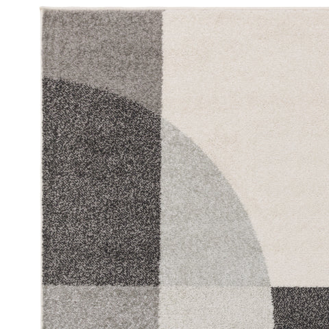 Muse Grey Art Deco Rug MU20 Rug - Image 6