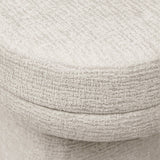 45cm Taupe Chenille Bench