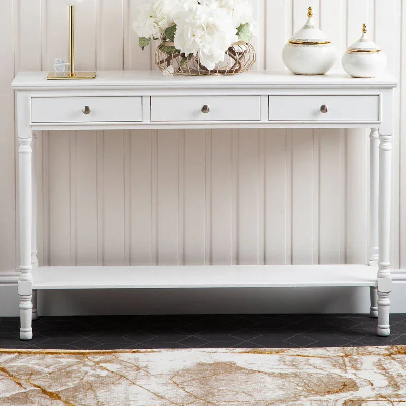 Delta Large 3 Drawer Console Table