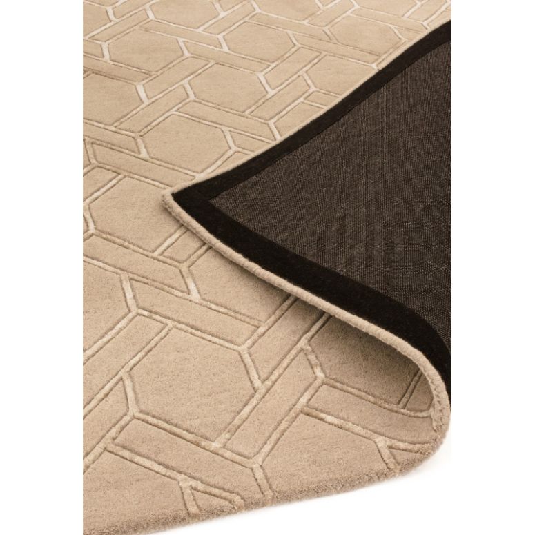 Nexus Fine Lines Sand/Sand Rug - Image 3