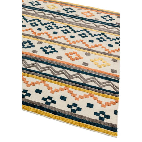 Theo Earth Tone Geo Rug - Image 2